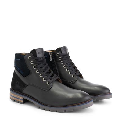 Travelin' Men - Lace-up boot casual - Zwart - Maat 46