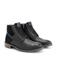 Travelin' Men - Lace-up boot casual - Zwart - Maat 46