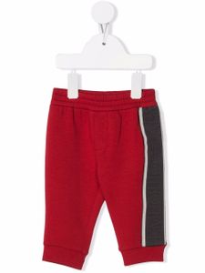 Emporio Armani Kids pantalon à ceinture élastique - Rouge