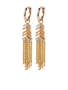 Annoushka boucles d'oreilles en or 18ct pavées de diamants