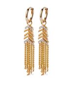 Annoushka boucles d'oreilles en or 18ct pavées de diamants