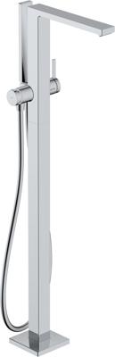 Hansgrohe Tecturis E ééngreeps badmengkraan vloergemonteerd, chroom
