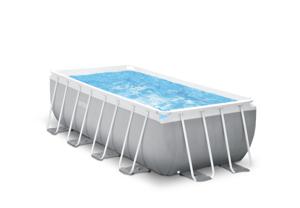 Intex Frame Pool Set Prisma Rectangular 400 x 200 x 122cm zwembad Patroonfiltersysteem