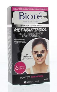 Diep reinigende poriestrips houtskool