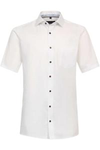 Casa Moda Modern Fit Overhemd Korte mouw wit
