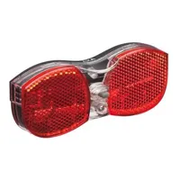 Dragerachterlicht Axa City Rear op batterijen - 80mm