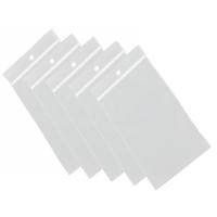 Gripzakjes/verpakkingszakjes - 400x stuks - transparant - 13,5 x 23 cm - gripsluiting zakjes
