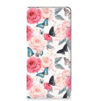 Xiaomi 12T | 12T Pro Smart Cover Butterfly Roses - thumbnail