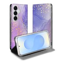 Samsung Galaxy S26 | Bookcase | Watercolor Paars