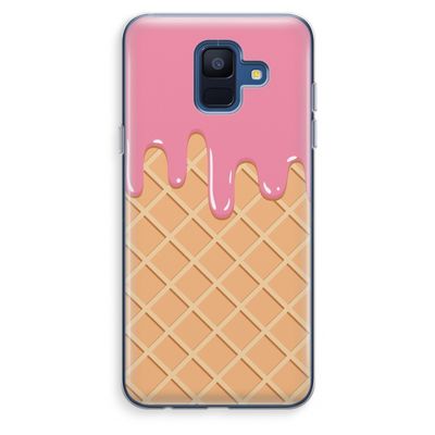Ice cream: Samsung Galaxy A6 (2018) Transparant Hoesje