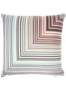 Missoni Home coussin à rayures - Tons neutres