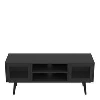 Demeyere TV-meubel Broadway - mat zwart - 45x110x35 cm - Leen Bakker - thumbnail
