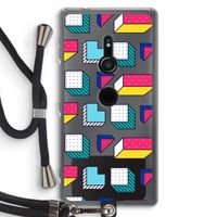 8-bit N°7: Sony Xperia XZ2 Transparant Hoesje met koord