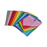 Play-Cut - Gekleurd papier A3 - Gerecycleerd - 300g/m2 - 50 vellen - thumbnail