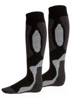 Rucanor Svindal skisokken 2-pack unisex zwart/grijs maat 35-38