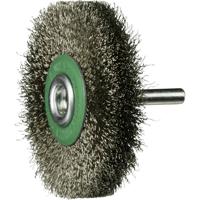 LUKAS-ERZETT Schachtdraadborstel BSVW voor roestvrij staal 70 x 18 mm voor rechte schuurmachine gegolfd BSVW 07018 S6 VA A351007036 10 stuk(s)