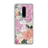 Kindness matters: OnePlus 8 Transparant Hoesje