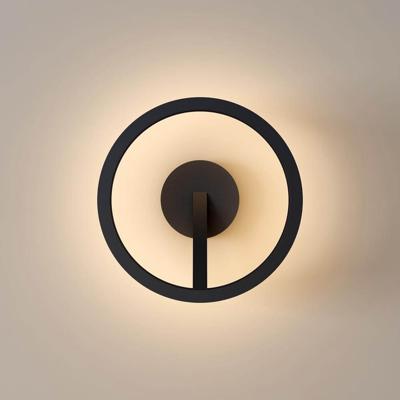 Artdelight Zwarte wandlampOregon strak design - WL OREGON ZW