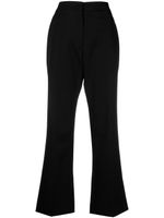 Jil Sander pantalon court à taille haute - Noir - thumbnail