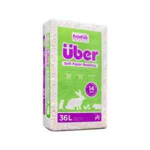 Uber Paper Bedding - Wit - 36 Liter