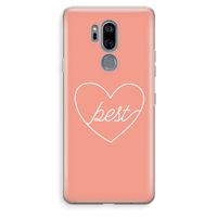 Best heart: LG G7 Thinq Transparant Hoesje