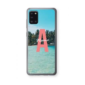 Pacific Dream: Samsung Galaxy A31 Transparant Hoesje