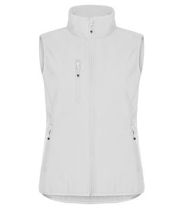 Clique 0200916 Classic Softshell Vest Lady - Wit - S