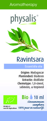 Physalis Aromatherapy Essentiële Oliën Ravintsara Olie 10ml