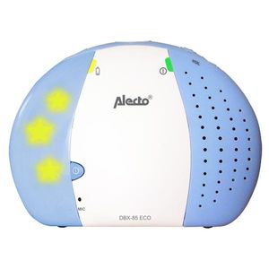 Alecto DBX-85 ECO DECT-babyfoon 1 kanalen Blauw, Wit