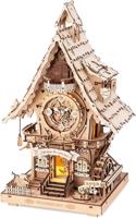 Robotime Koekoeksklok wood color, natural look Bouwpakket Modelbouw - thumbnail