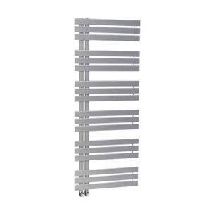 Designradiator Sapho Silvana Recht 60x150 cm 771W Zilver