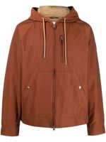 Woolrich veste zippée Lobster à capuche - Marron - thumbnail