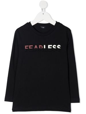 Il Gufo t-shirt à imprimé graphique - Bleu