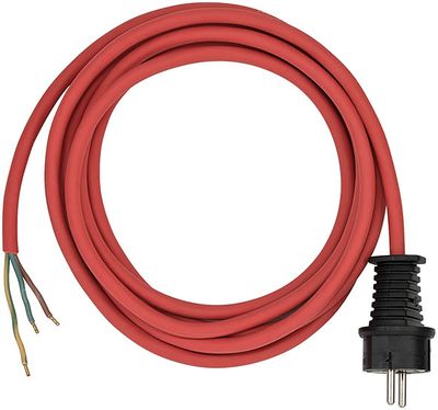 Brennenstuhl Aansluitkabels 3m rood H05RR-F 3G1,5 - 1160450
