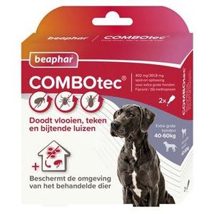 Beaphar combotec hond (40-60 KG 2 ST)