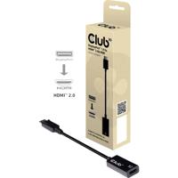 club3D CAC-1080 DisplayPort Adapter [1x DisplayPort stekker - 1x HDMI-bus] Zwart