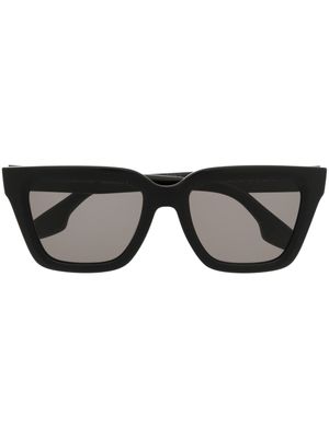 Victoria Beckham Eyewear lunettes de soleil à monture rectangulaire - Noir