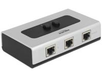 Delock 87673 Switch RJ45 10 Gbps 2 poort handmatig bidirectioneel - thumbnail