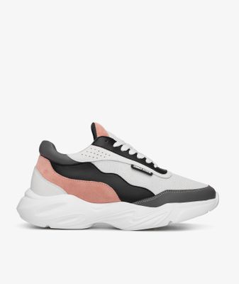CERO NINE Amaze E-712 sneakers | maat 44 | wit/roze