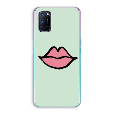 Kusje: Oppo A52 Transparant Hoesje