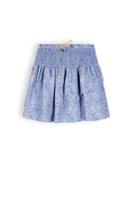 NoNo Meisjes rok smock - Noor - Provence blauw