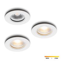 LED-inbouwspot Udis wit dimbaar IP65