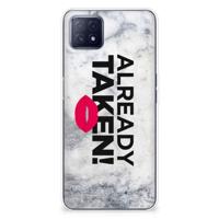 OPPO A53 5G | OPPO A73 5G | Siliconen hoesje | met naam Already Taken White