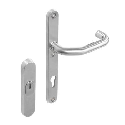 Intersteel VoordeurbeslagVurano kerntrekbeveiliging smal PC 92mm RVS - 0035.398349