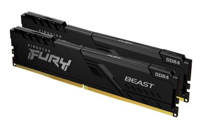 Kingston Technology FURY 32GB 3600MT/s DDR4 CL18 DIMM (Kit van 2) Beast Black