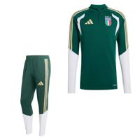 adidas Italië Trainingspak 1/4-Zip 2026-2028 Groen
