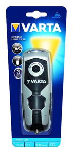 Varta Dynamo Light Zaklamp werkt op de dynamo LED 28 lm 1 h 150 g