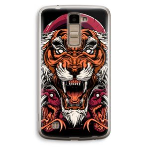 Tiger and Rattlesnakes: LG K10 (2016) Transparant Hoesje