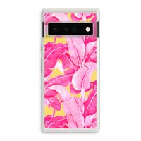 Pink Banana: Google Pixel 6 Pro Transparant Hoesje