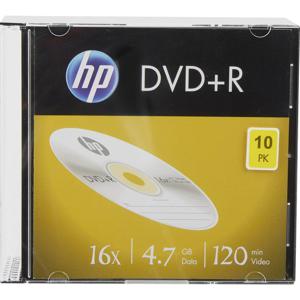 HP DRE00085 DVD+R disc 4.7 GB 10 stuk(s) Slimcase